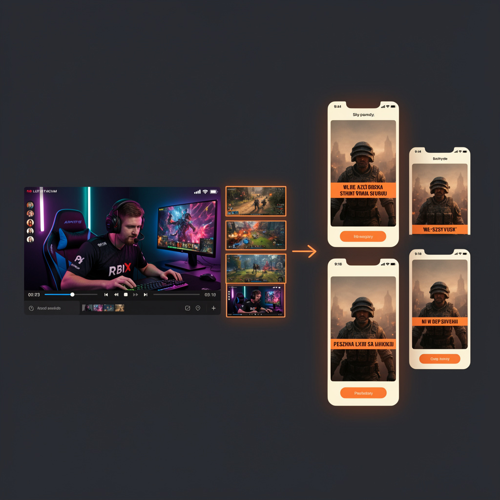 [AI] Jak wycinać viralowe momenty z polskich streamów gamingowych do Shorts w kilka minut